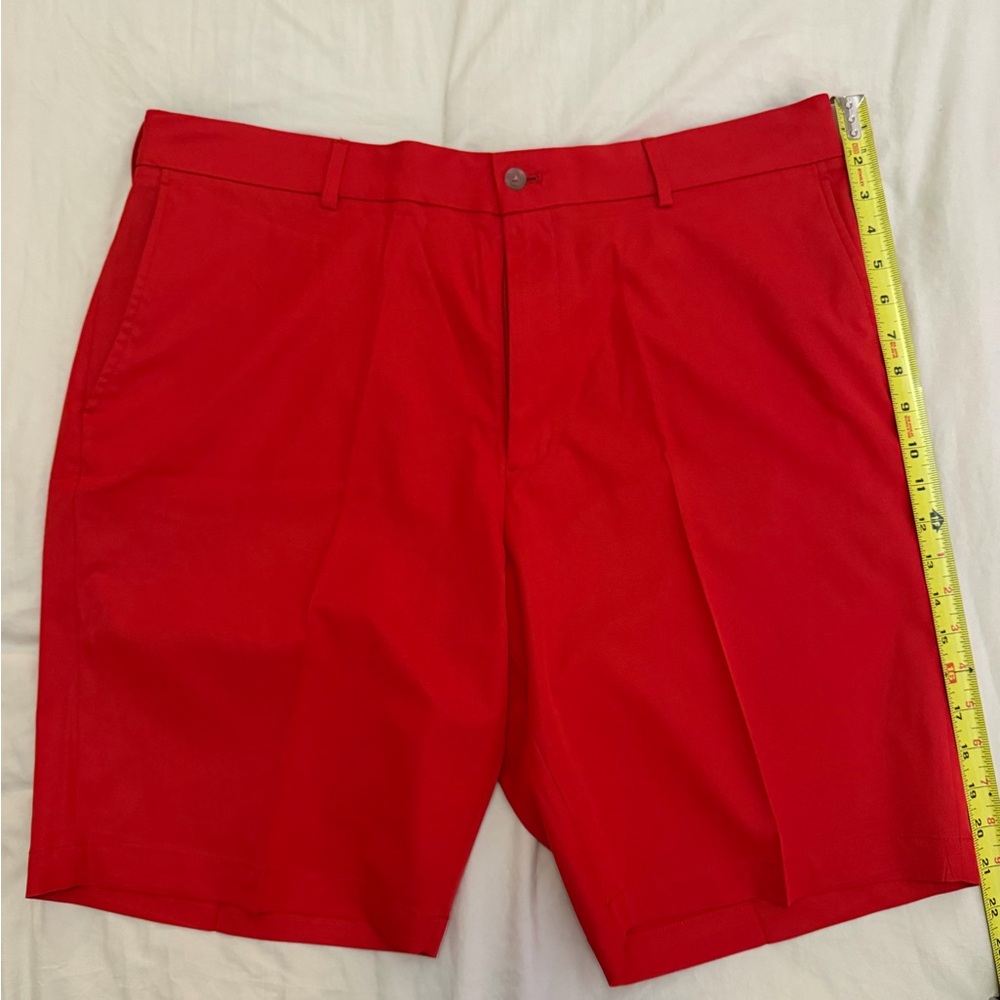 Walter Hagen Vibrant Red Flat Front Shorts